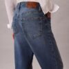 90s Straight Cotton Linen Τζιν 90s Straight Cotton Linen Τζιν