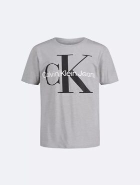 Αγόρια κλασικό T-shirt με στρογγυλό λαιμό Monologo