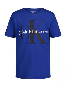 Αγόρια κλασικό T-shirt με στρογγυλό λαιμό Monologo Αγόρια κλασικό T-shirt με στρογγυλό λαιμό Monologo