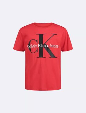Αγόρια κλασικό T-shirt με στρογγυλό λαιμό Monologo