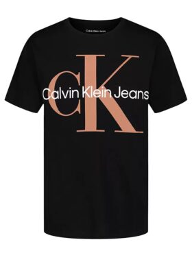 Αγόρια κλασικό T-shirt με στρογγυλό λαιμό Monologo