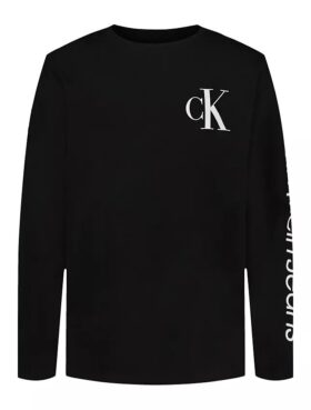 Αγόρια Μπλούζα με μακριά μανίκια και Monogram