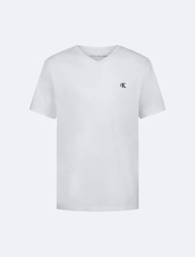 Αγορίστικο μπλουζάκι με Monogram και V-neck