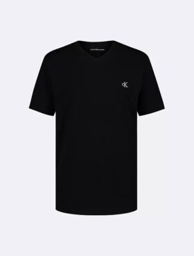 Αγορίστικο μπλουζάκι με Monogram και V-neck Αγορίστικο μπλουζάκι με Monogram και V-neck