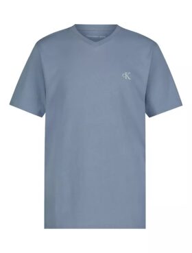 Αγορίστικο μπλουζάκι με Monogram και V-neck