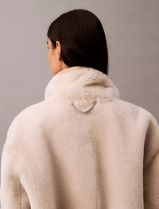 Αναστρέψιμο παλτό από shearling Αναστρέψιμο παλτό από shearling