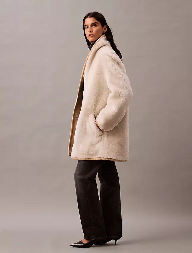 Αναστρέψιμο παλτό από shearling Αναστρέψιμο παλτό από shearling
