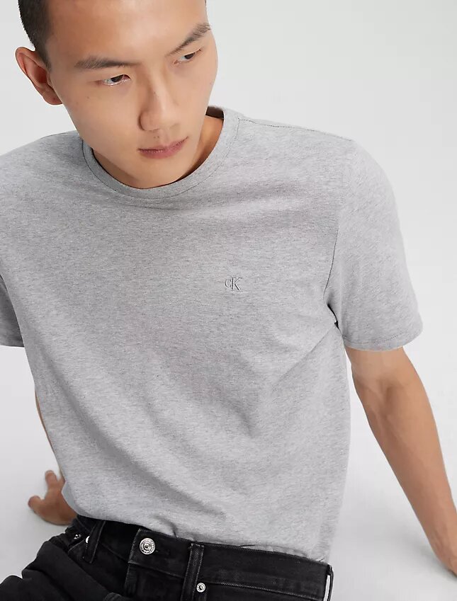 Απαλό βαμβακερό T-shirt με Monogram Απαλό βαμβακερό T-shirt με Monogram