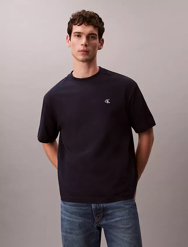 Αρχείο Λογότυπο Χαλαρό T-shirt με στρογγυλό λαιμό Αρχείο Λογότυπο Χαλαρό T-shirt με στρογγυλό λαιμό