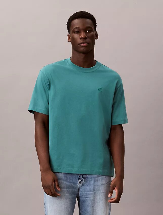 Αρχείο Λογότυπο Χαλαρό T-shirt με στρογγυλό λαιμό Αρχείο Λογότυπο Χαλαρό T-shirt με στρογγυλό λαιμό