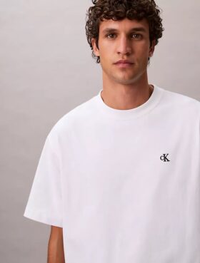 Αρχείο Λογότυπο Χαλαρό T-shirt με στρογγυλό λαιμό