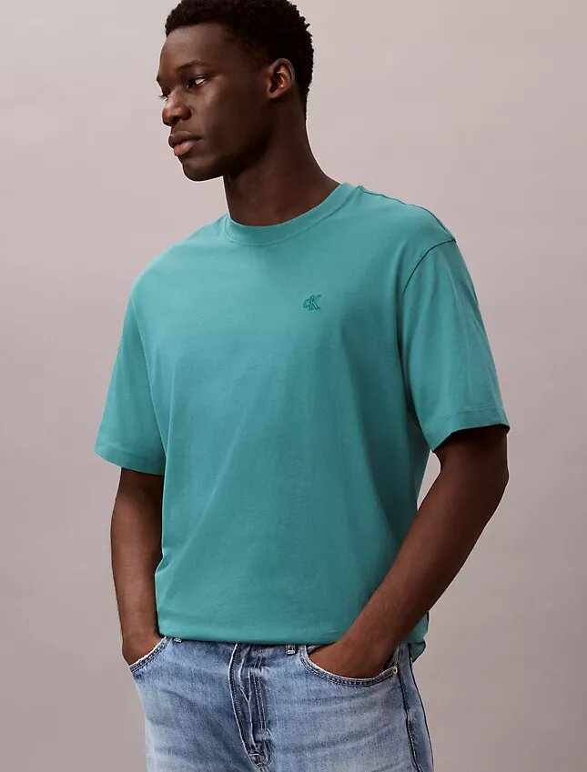 Αρχείο Λογότυπο Χαλαρό T-shirt με στρογγυλό λαιμό Αρχείο Λογότυπο Χαλαρό T-shirt με στρογγυλό λαιμό