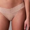 Bikini με δαντέλα και λογότυπο-εικονίδιο