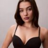 Bikini με ψηλή μέση από ελαστική Microfiber με γραφικό Monogram