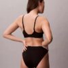Bikini με ψηλή μέση από ελαστική Microfiber με γραφικό Monogram
