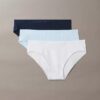 Bonded Flex 3-Pack Bikini μεσαίου ύψους