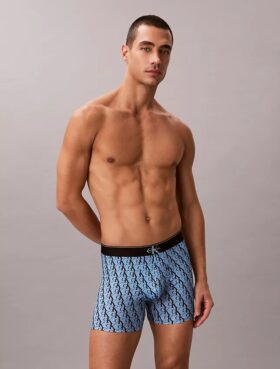 Boxer Brief από ελαστική Microfiber με γραφικό Monogram