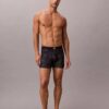 Boxer Brief από ελαστική Microfiber με γραφικό Monogram