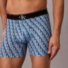 Boxer Brief από ελαστική Microfiber με γραφικό Monogram