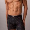 Boxer Brief από ελαστική Microfiber με γραφικό Monogram