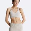 Bralette από μείγμα μαλλιού με ραβδώσεις Bralette από μείγμα μαλλιού με ραβδώσεις