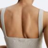Bralette από μείγμα μαλλιού με ραβδώσεις Bralette από μείγμα μαλλιού με ραβδώσεις