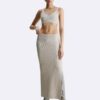 Bralette από μείγμα μαλλιού με ραβδώσεις Bralette από μείγμα μαλλιού με ραβδώσεις