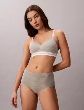 Bralette χωρίς μπανέλες με ελαφριά επένδυση και λογότυπο Archive