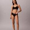 Bralette χωρίς μπανέλες με ελαφριά επένδυση και λογότυπο Archive Bralette χωρίς μπανέλες με ελαφριά επένδυση και λογότυπο Archive