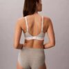 Bralette χωρίς μπανέλες με ελαφριά επένδυση και λογότυπο Archive Bralette χωρίς μπανέλες με ελαφριά επένδυση και λογότυπο Archive
