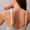 Bralette χωρίς μπανέλες με ελαφριά επένδυση και λογότυπο Archive Bralette χωρίς μπανέλες με ελαφριά επένδυση και λογότυπο Archive
