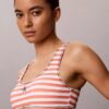 Bralette μαγιό με γραφικό Monogram
