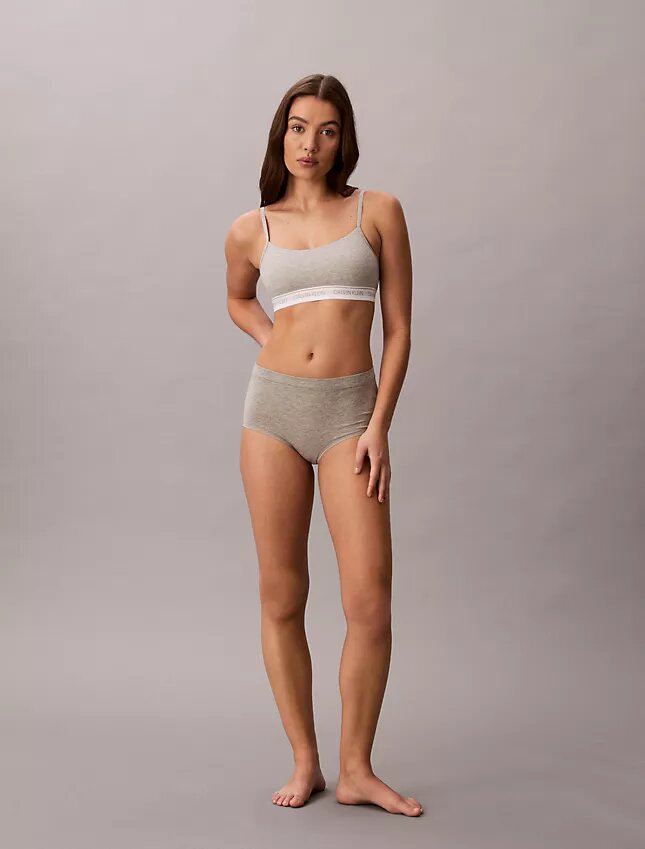 Bralette με ελαφριά επένδυση και λογότυπο Archive Bralette με ελαφριά επένδυση και λογότυπο Archive