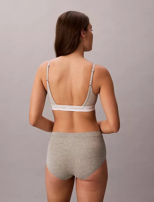 Bralette με ελαφριά επένδυση και λογότυπο Archive Bralette με ελαφριά επένδυση και λογότυπο Archive