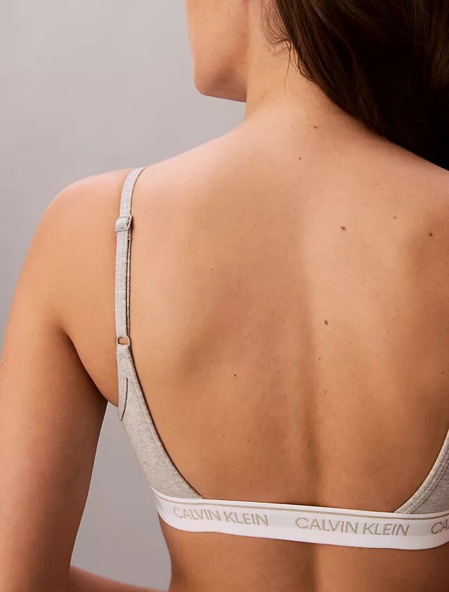 Bralette με ελαφριά επένδυση και λογότυπο Archive Bralette με ελαφριά επένδυση και λογότυπο Archive