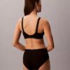 Bralette με γραφικό Monogram από Microfiber με ελαφριά επένδυση Bralette με γραφικό Monogram από Microfiber με ελαφριά επένδυση