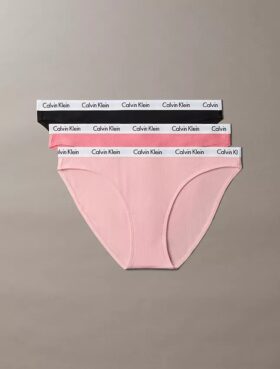 Carousel Βαμβακερό Cotton Stretch ριμπ 3-Pack Bikini