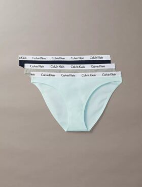 Carousel Βαμβακερό Cotton Stretch ριμπ 3-Pack Bikini
