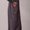 Χαλαρά παντελόνια cargo από σατέν twill Χαλαρά παντελόνια cargo από σατέν twill