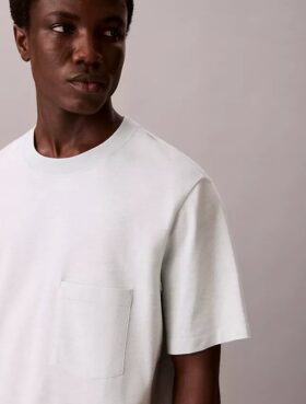 Χαλαρό T-shirt από μείγμα βαμβακιού