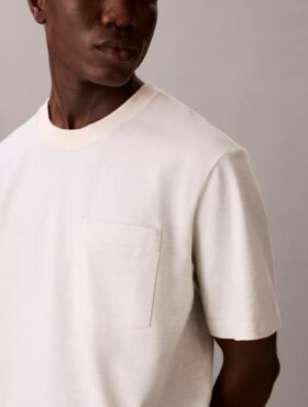 Χαλαρό T-shirt από μείγμα βαμβακιού