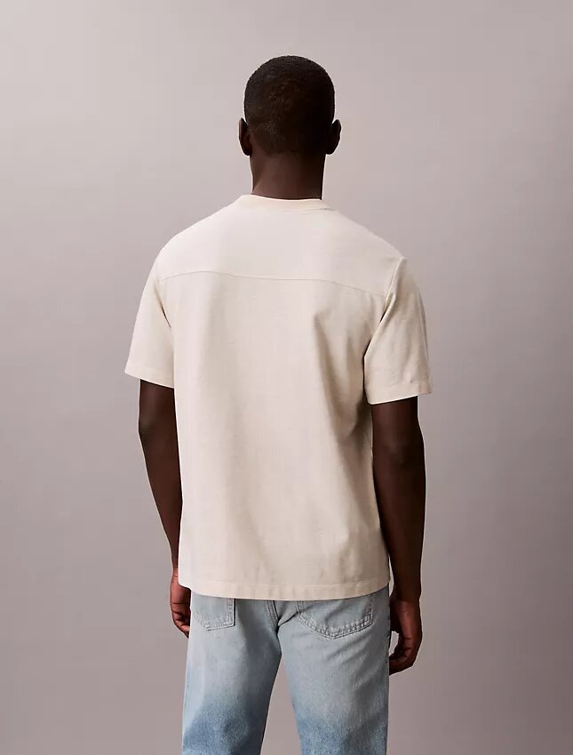 Χαλαρό T-shirt από μείγμα βαμβακιού Χαλαρό T-shirt από μείγμα βαμβακιού