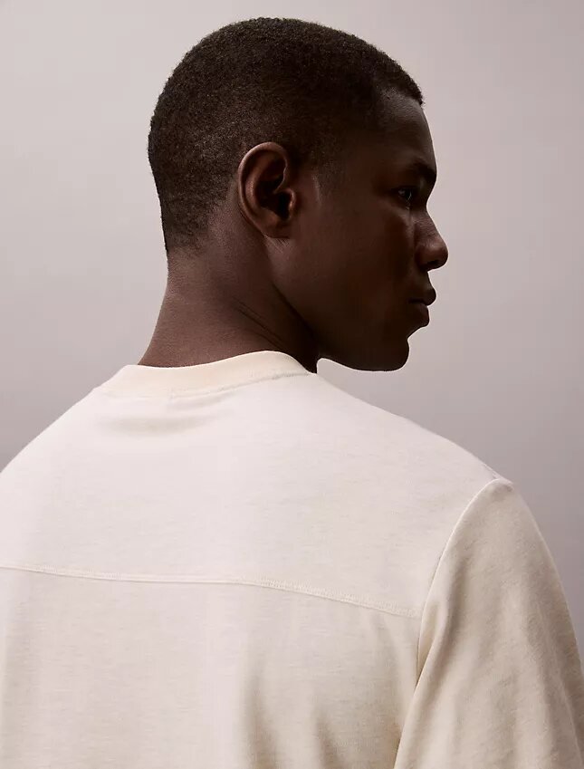 Χαλαρό T-shirt από μείγμα βαμβακιού Χαλαρό T-shirt από μείγμα βαμβακιού