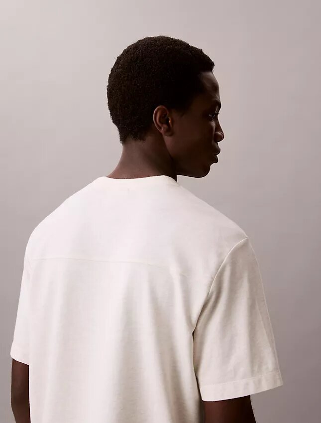 Χαλαρό T-shirt από μείγμα βαμβακιού Χαλαρό T-shirt από μείγμα βαμβακιού