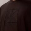 Χαλαρό T-shirt με γραφικό λογότυπο Χαλαρό T-shirt με γραφικό λογότυπο