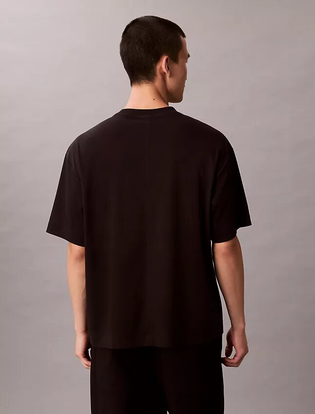 Χαλαρό T-shirt με γραφικό λογότυπο Χαλαρό T-shirt με γραφικό λογότυπο
