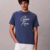 Χαλαρό T-shirt με λογότυπο