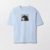 Χαλαρό T-shirt με σχέδιο για το Σεληνιακό Νέο Έτος