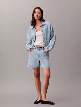 Χαλαρό Trucker Jacket από τζιν