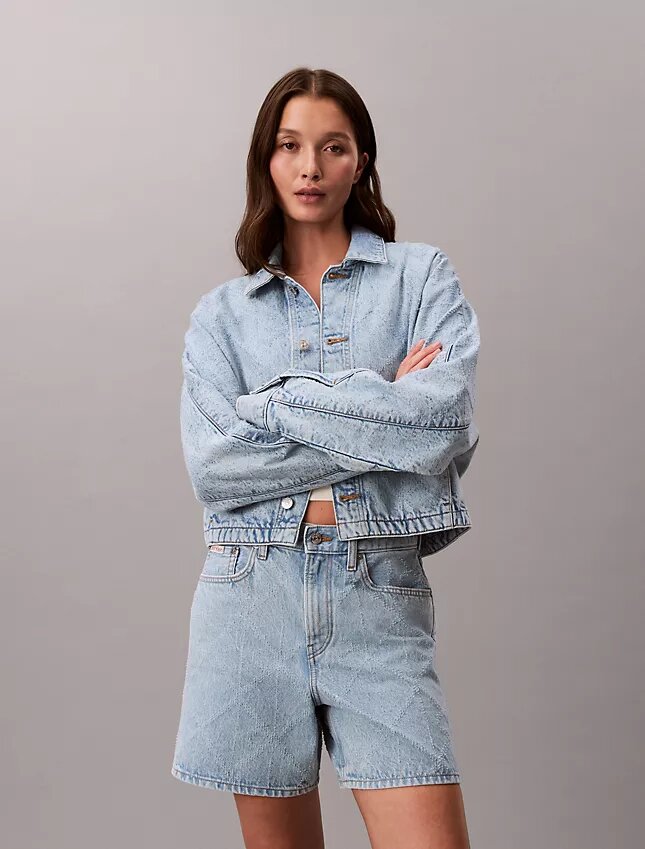 Χαλαρό Trucker Jacket από τζιν Χαλαρό Trucker Jacket από τζιν